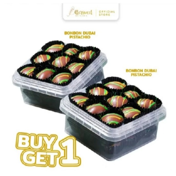

BITTERSWEET BY NAJLA - BON BON DUBAI PISTACHIO READY STOCK