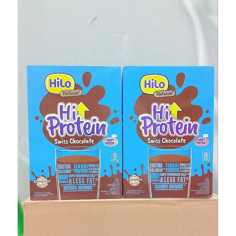

HiLo Platinum Protein Swiss Chocolate 420gr Rp. 107.300 susu Paling Tinggi kalsium & Protein dengan Formula NUTRIFIT ADVANCED & Glukosamin untuk tulang ,otot, & sendi kuat.