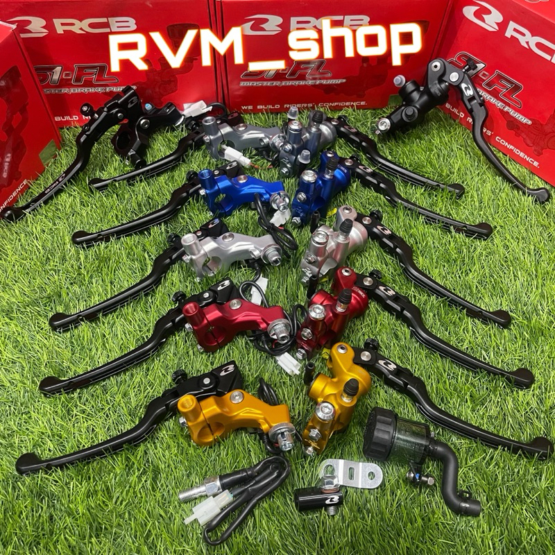 SET MASTER REM RCB S1 FL 14MM+KOPLING RCB S2 SERIES NINJA 250 NINJA 150 RXKING MXKIG MT15/25 CBR R15