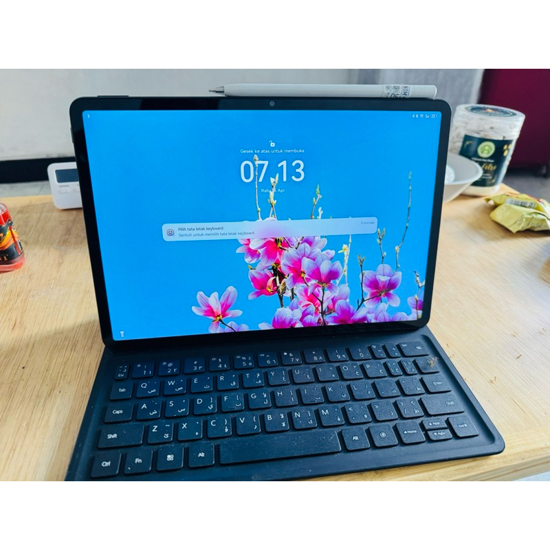 (second) huawei matepad air 11.5 LTE +Wifi 8GB + 256 GB plus keyboard dan pen gen 2