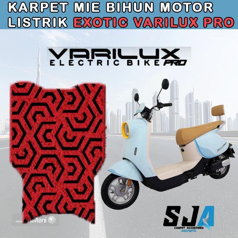 Murah Karpet Sepeda Motor Listrik Selis Exotic Varilux Lx/Pro Model Motif