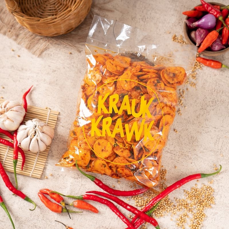 

sebring kerupuk pedas gurih daun jeruk 1kg