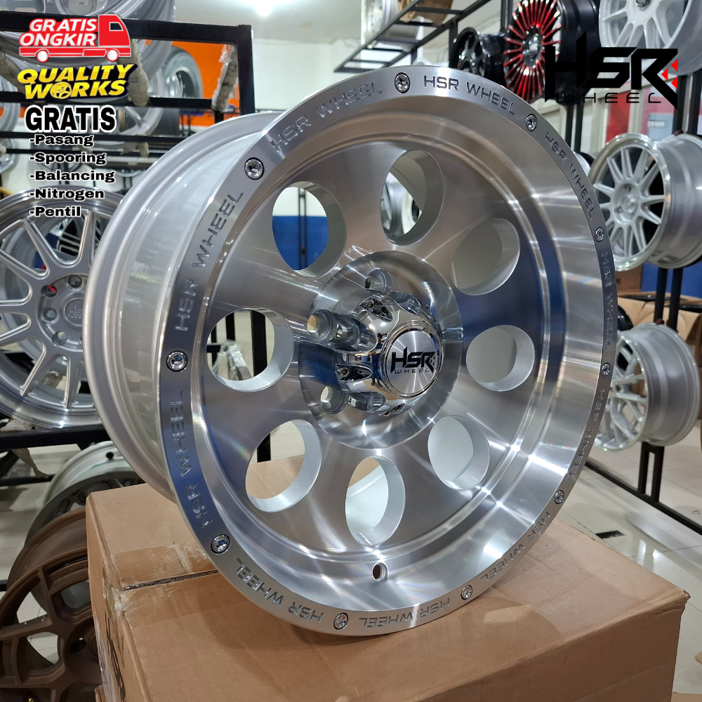 Velg Mobil Chevrolet Captiva Ring 16 Lebar 8 Velg Racing Hsr Wheel Duffy