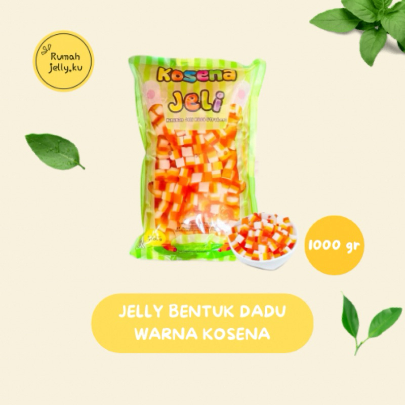 

Jelly Dadu Kosena Rasa Stroberi 1000 gr