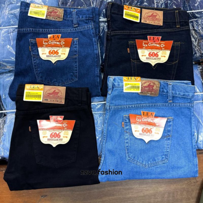RJ5 Celana Panjang Jeans Standar Pria Celana Jeans Pria Lea Celana Panjang Pria Basic
