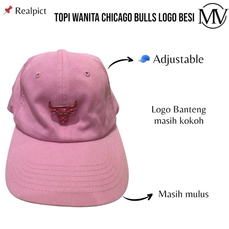 Topi Chicago Bulls Caps NBA