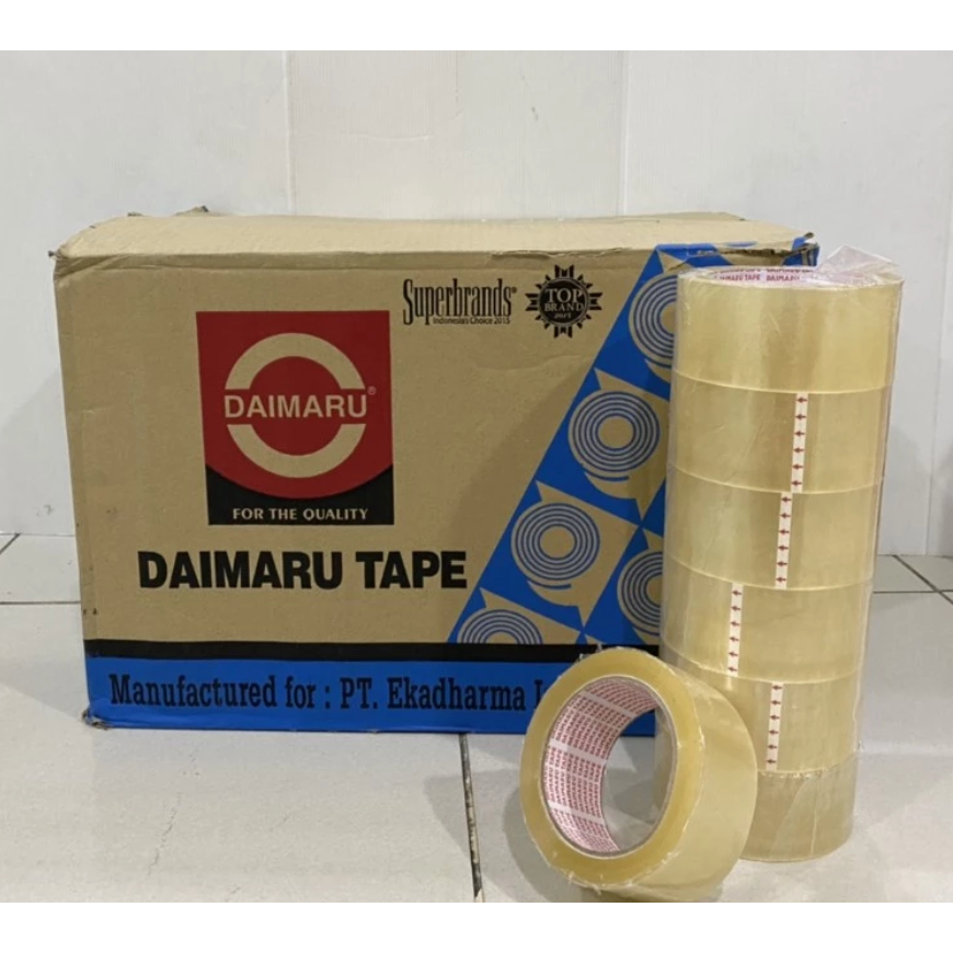 

[Per Karton] Lakban Daimaru Khusus Pengiriman Instant
