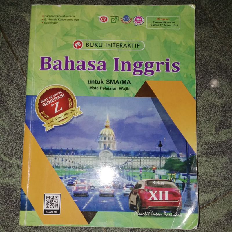 [PRELOVED] PR BUKU INTERAKTIF BAHASA INGGRIS KELAS 12 SMA/MA | LKS BAHASA INGGRIS KELAS XII SMA/MA
