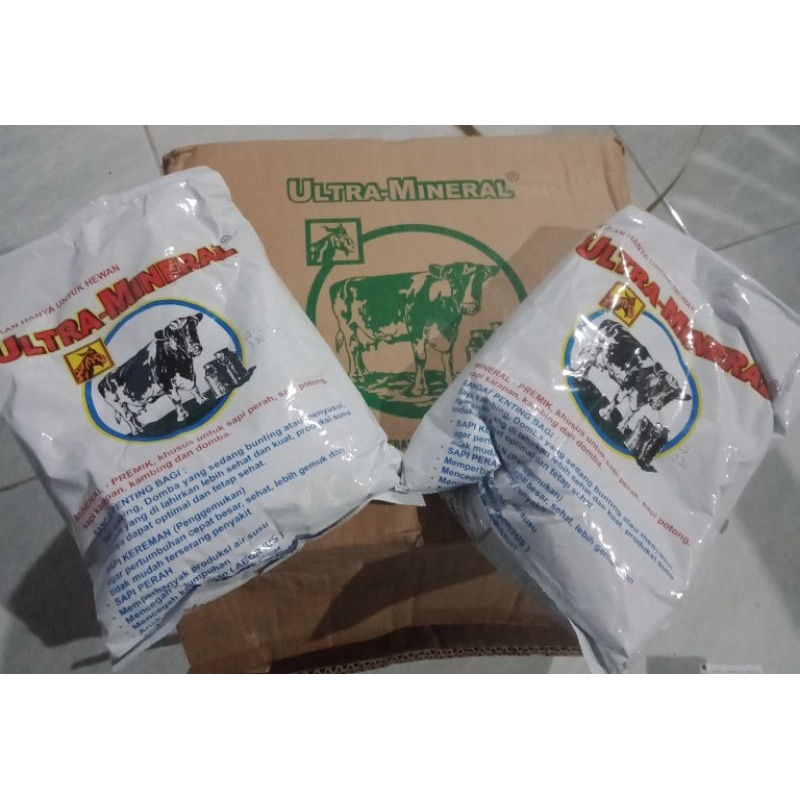 Ultr mineral PREMIK PREMIK SAPI KAMBING POTONG/PERAH  PERTUMBUHAN PENGGEMUKAN