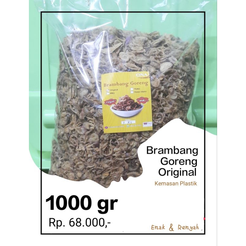 

Brambang Goreng Asli 1 Kg