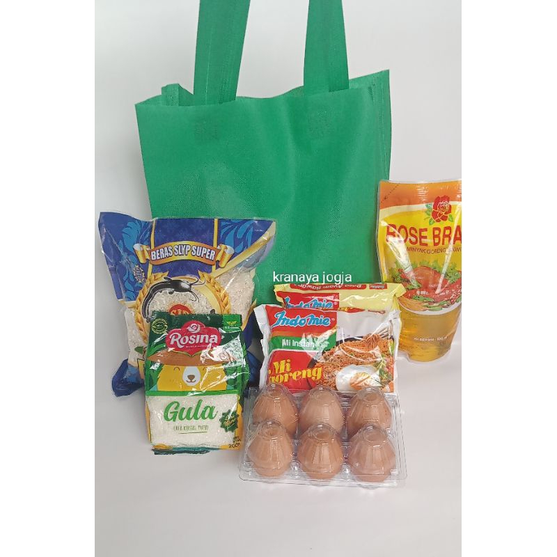 

paket sembako hemat + goodie bag