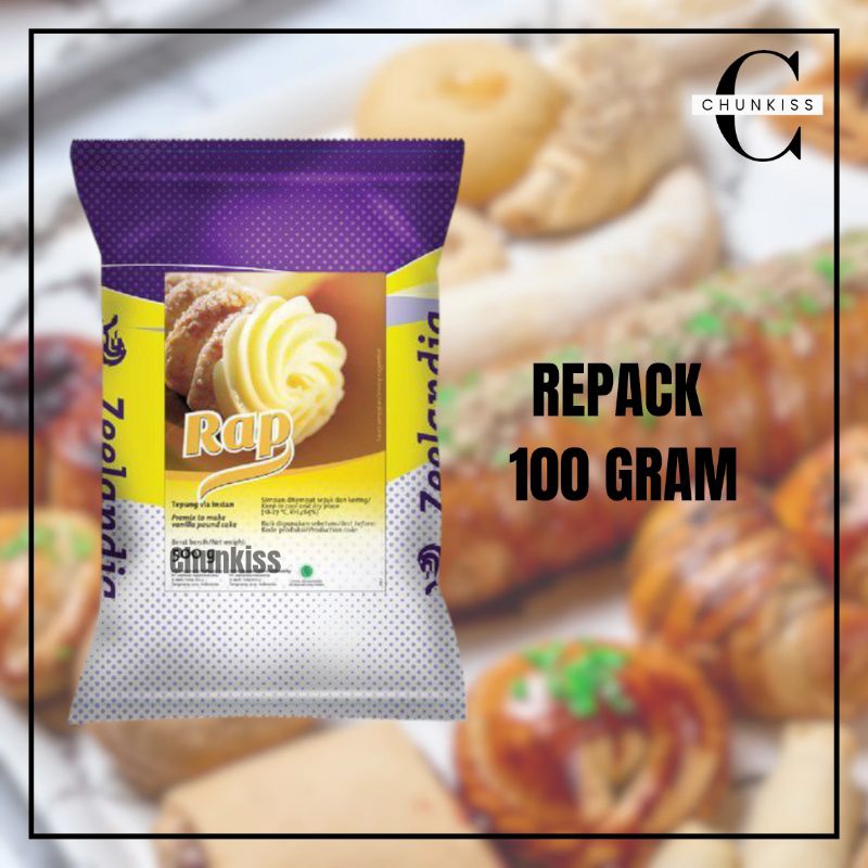 

100 GRAM - RAP CUSTARD POWDER - BUBUK FLA VLA INSTAN - KEMASAN REPACK