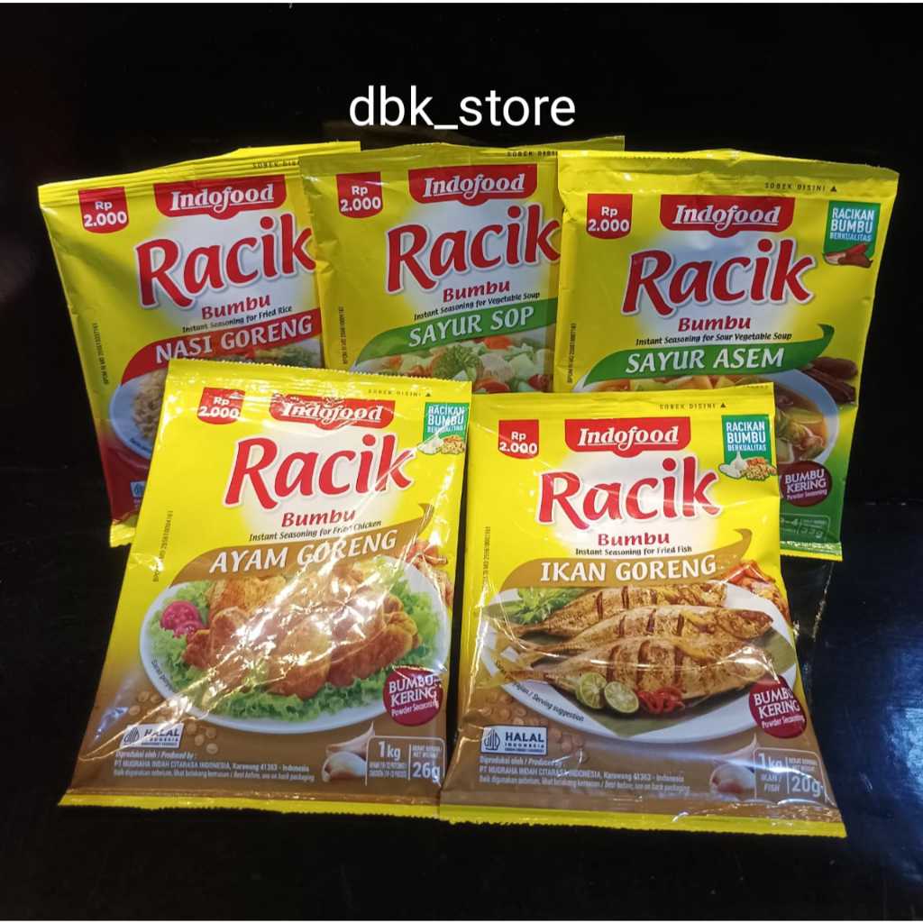 

Indofood racik all varian 20g