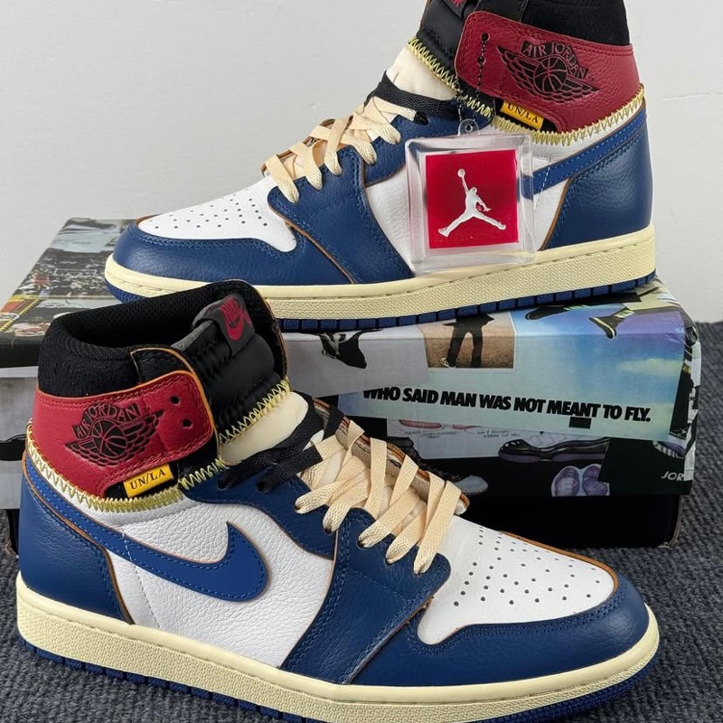 AJ1 Retro High UNLA Strom Blue 100% Original Material