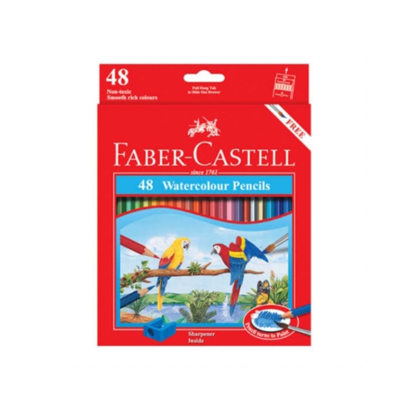 

(1 set)Pensil warna Fabercastell/pensil warna 48 warna/pensil 48 warna/pensil warna/pencil warna/pinsil warna