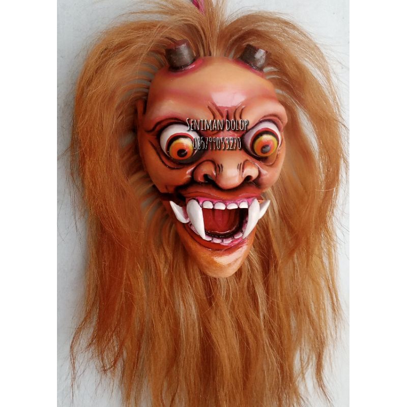 Topeng Gedruk asli model karakter