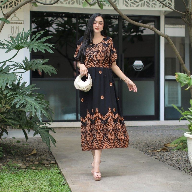 BAJU DASTER CHIBI DASTER WANITA KEKINIAN DASTER WANITA TERBARU DASTER WANITA PANJANG DASTER WANITA D