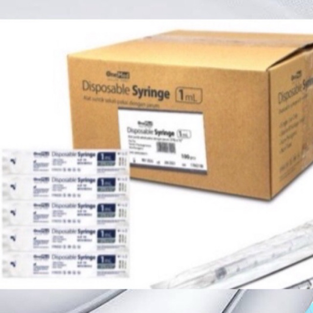 SPUIT 1 ML  / SYRINGE 1 ML PER BOX*