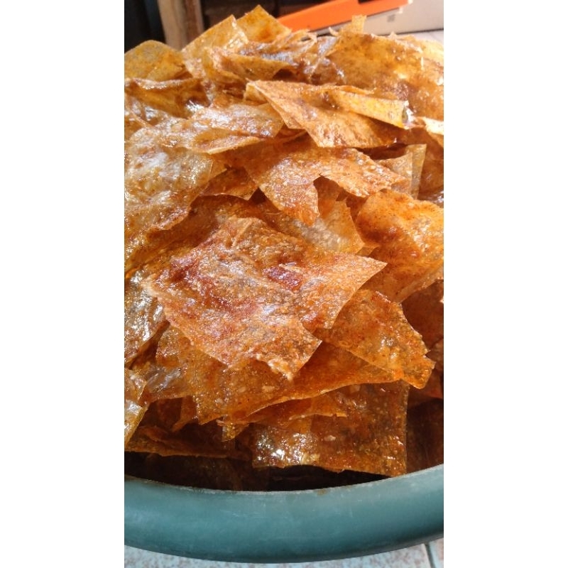 

Keripik kaca cikruh pedas sedang/keripik kaca pedas hot