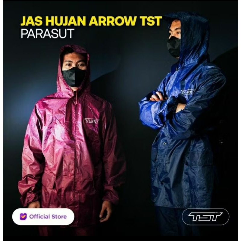 Jas Hujan Stelan Parasut TST Tipe Arrow