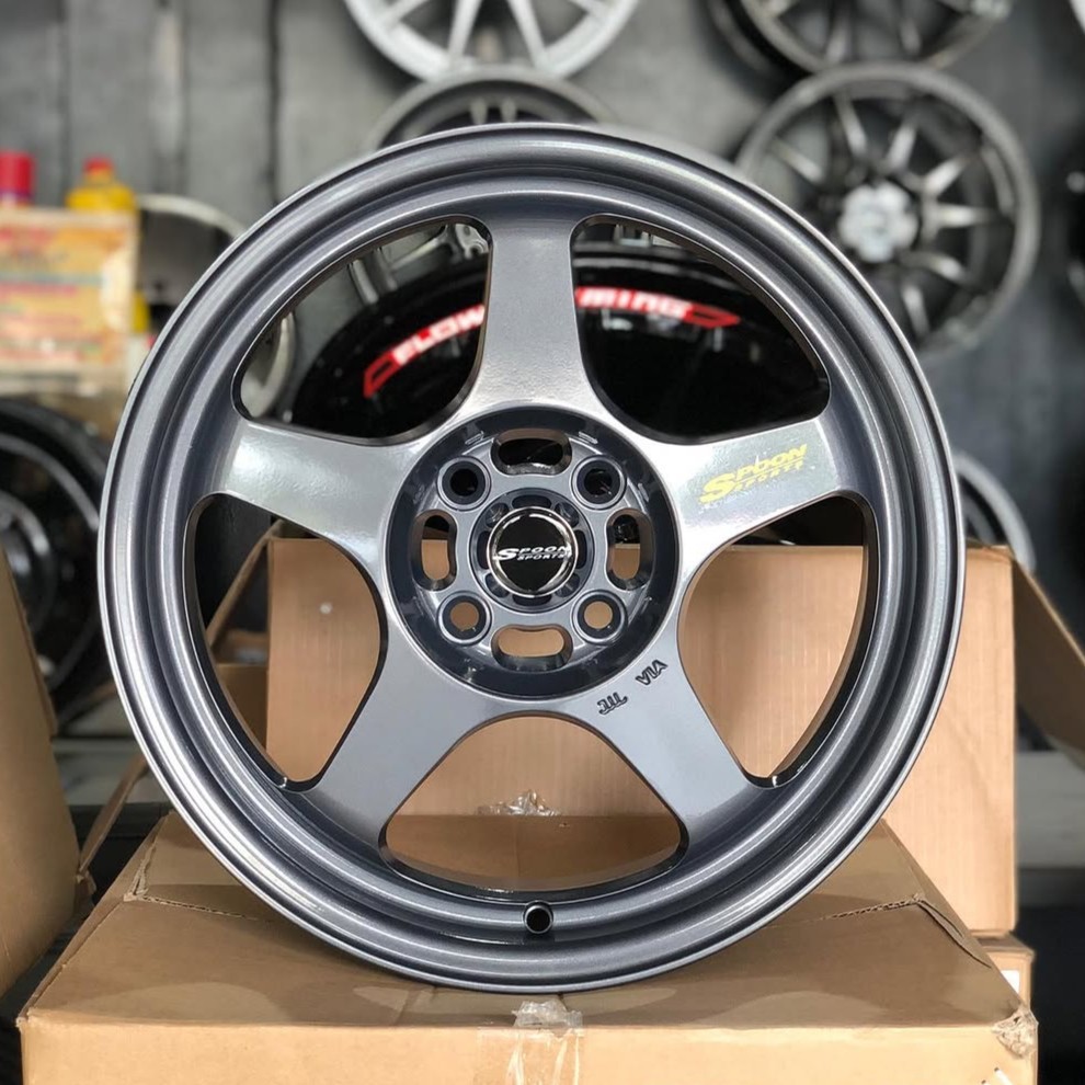 Velg Spoon Sports Ring 16 Lebar 7 Pcd 4x100 Et 40 | Velg R16 | Velg Mobil | Velg Racing | Velg Mobil