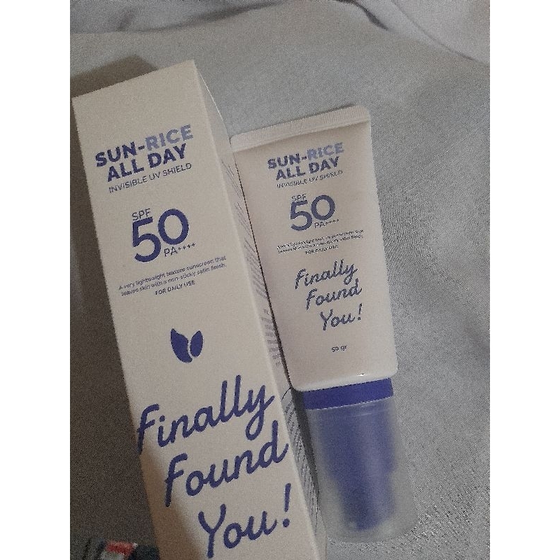 preloved sunscreen ffy ( finally found you)