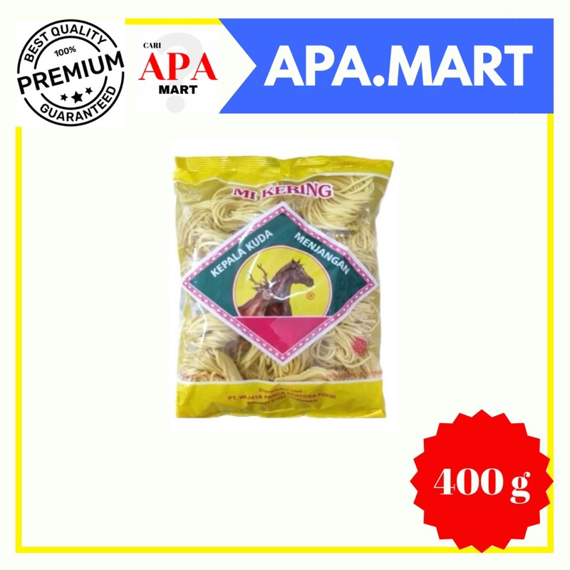 

Mie Gulung Cap Kepala Kuda Menjangan 400 gr (GL-12)