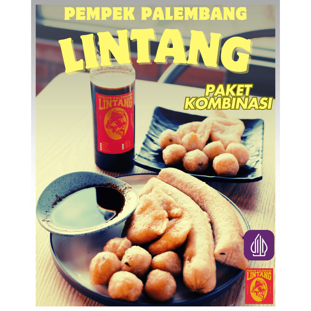 

Pempek Lintang Asli Palembang 1 Kg - Isi 100 pcs Mix + Kuah Cuko | Pempek Ikan Tenggiri Berkualitas