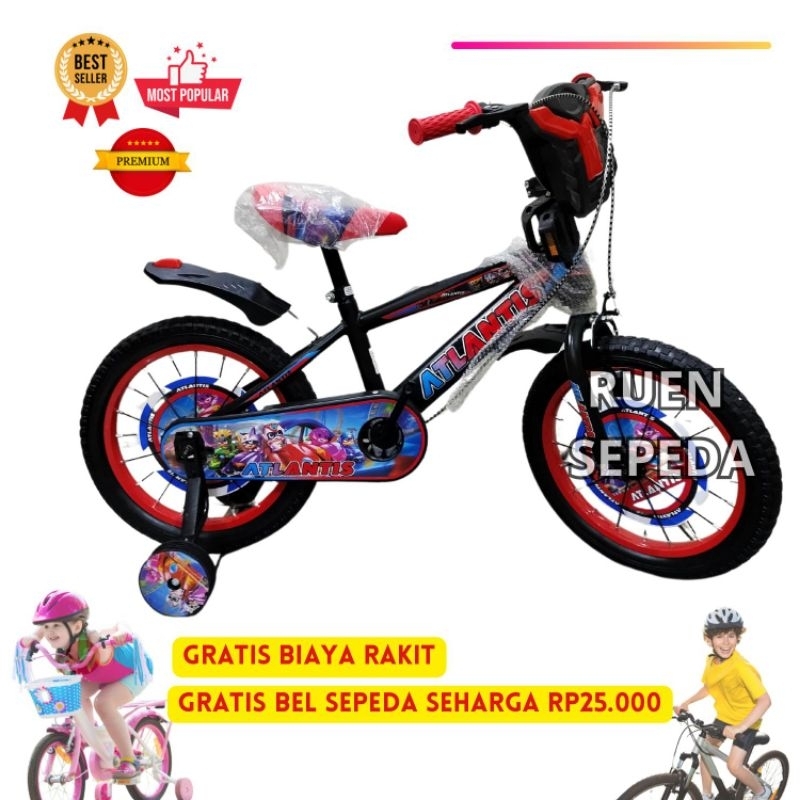 Sepeda Anak BMX Atlantis 16 Inch Musik Lampu