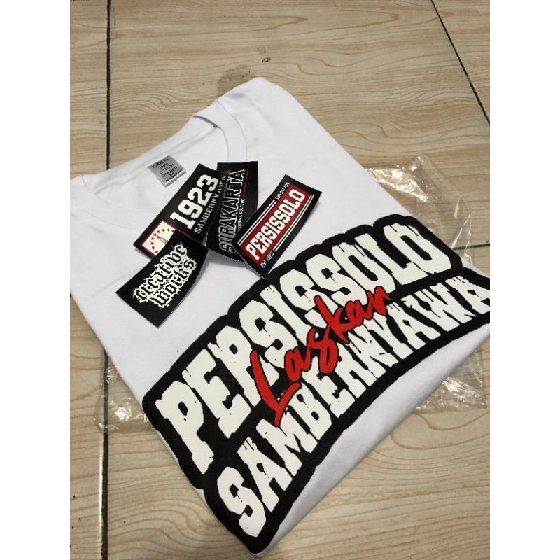 KAOS PERSIS SOLO LASKAR SAMBERNYAWA BELAKANG POLOS