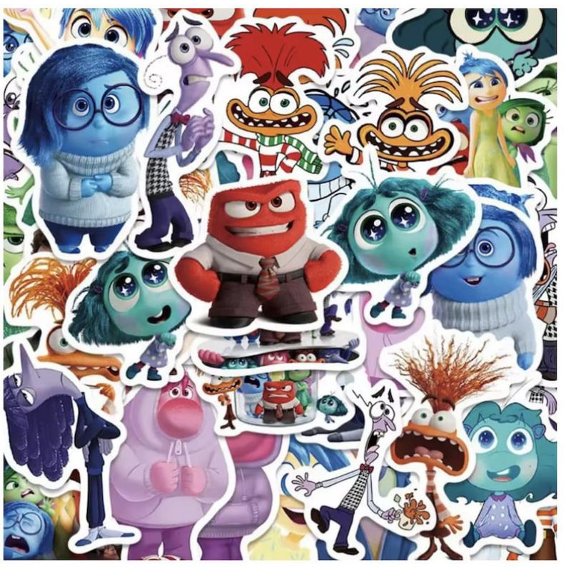 

50PCS++ STICKER INSIDE OUT | STICKER RILEY INSIDE OUT | STICKER ANXIETY, ENVY, ENNUI, EMBARASSMENT, JOY, SADNESS STICKER
