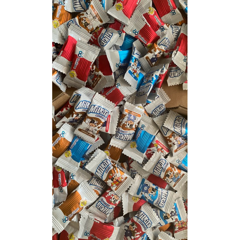 

100 Mix permen milkita