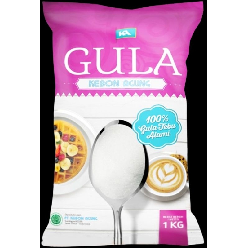 

Gula Pasir Putih 1 Kg (Gula Kebon Agung)