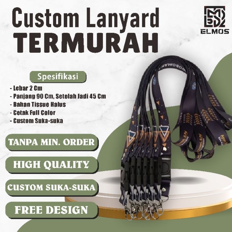 

Lanyard Id Card Custom 2 cm Cm | Desain Suka-suka | Tali Id Card Printing | Tali Lanyard Printing | Tali Lanyard Termurah | Cetak Lanyard Termurah SE Indonesia