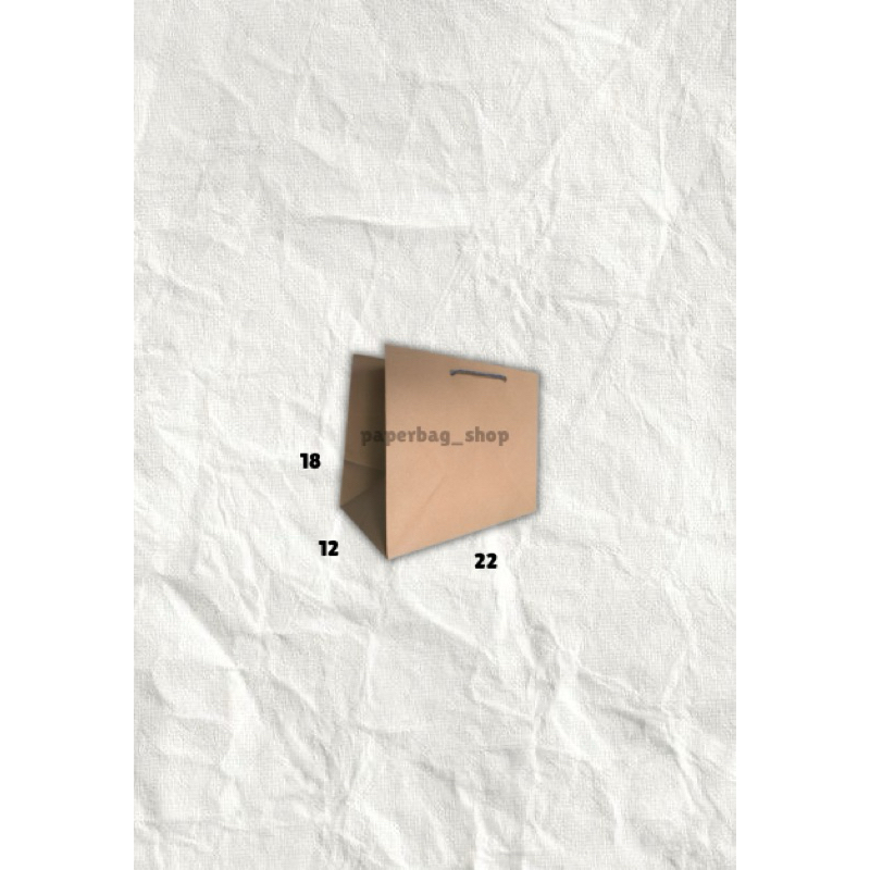 

paperbag coklat R5 landscape 22x12x18 (isi 12pcs)