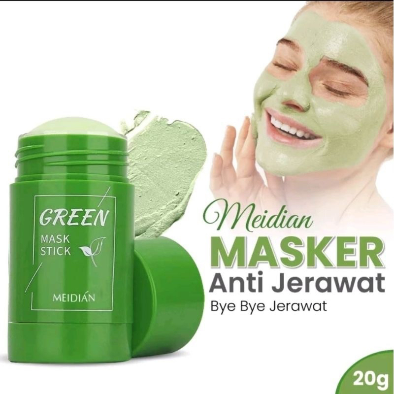 Green Mask Stick Meidian Green Mask Stick / Masker Green Tea