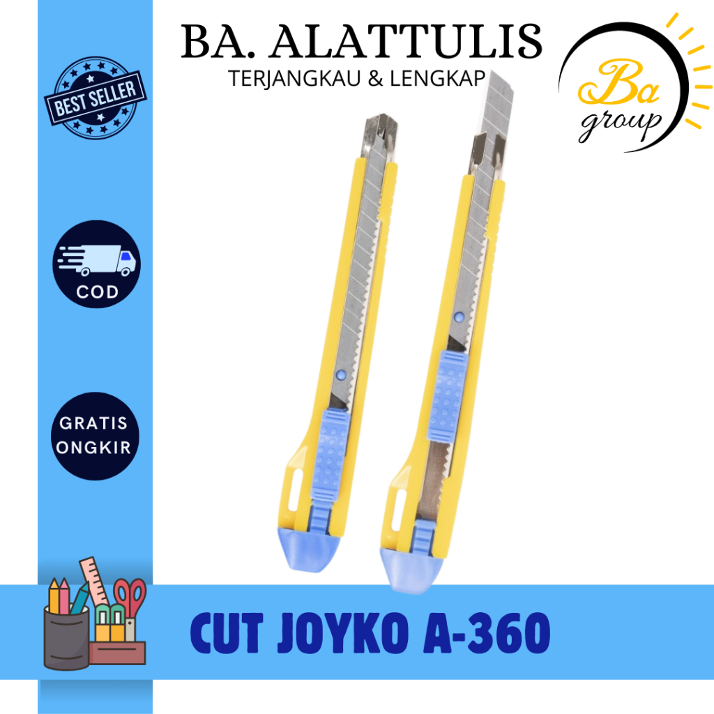 

Cutter Pemotong Joyko A-360 - BA.ALATTULIS