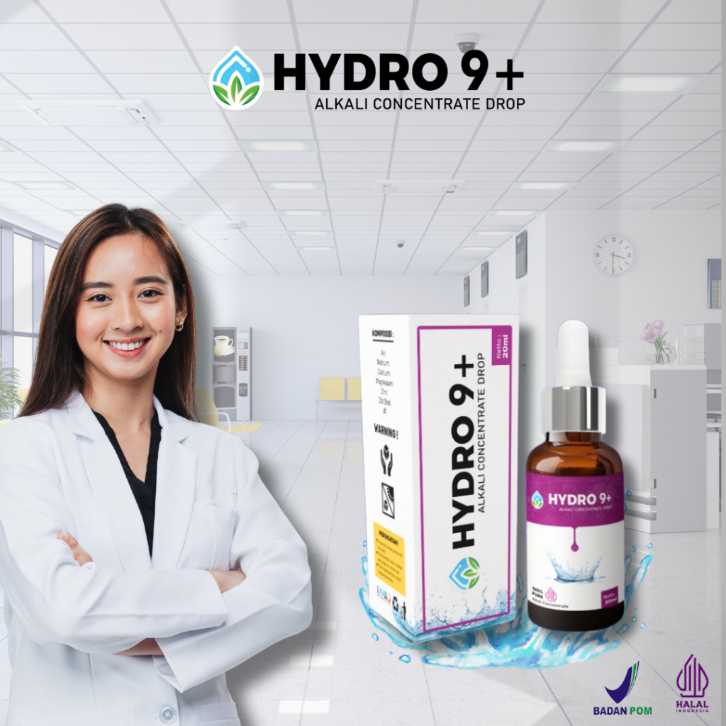 

Air Alkaline / Trace Mineral / Air Kesehatan / Minuman Herbal / Halal / Hydro 9+ Concentrate