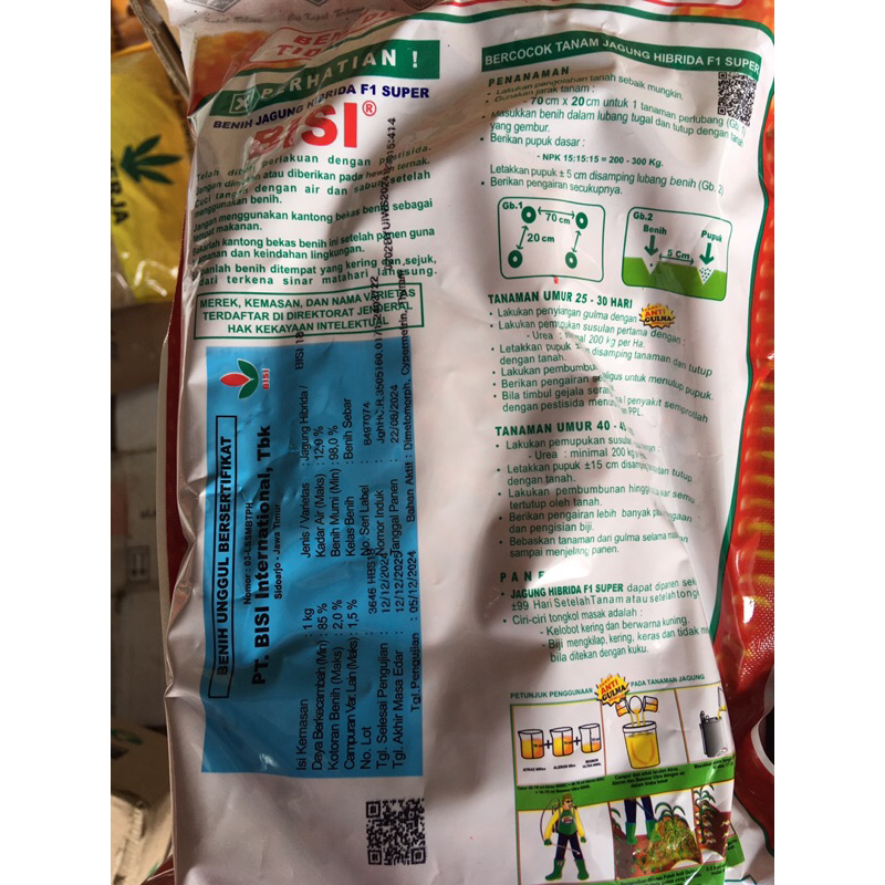 BISI 18 F1 Hibrida kemitraan