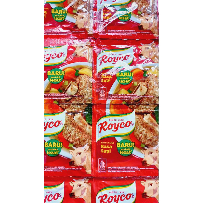 

Royco sapi 1renteng isi 12x8gr