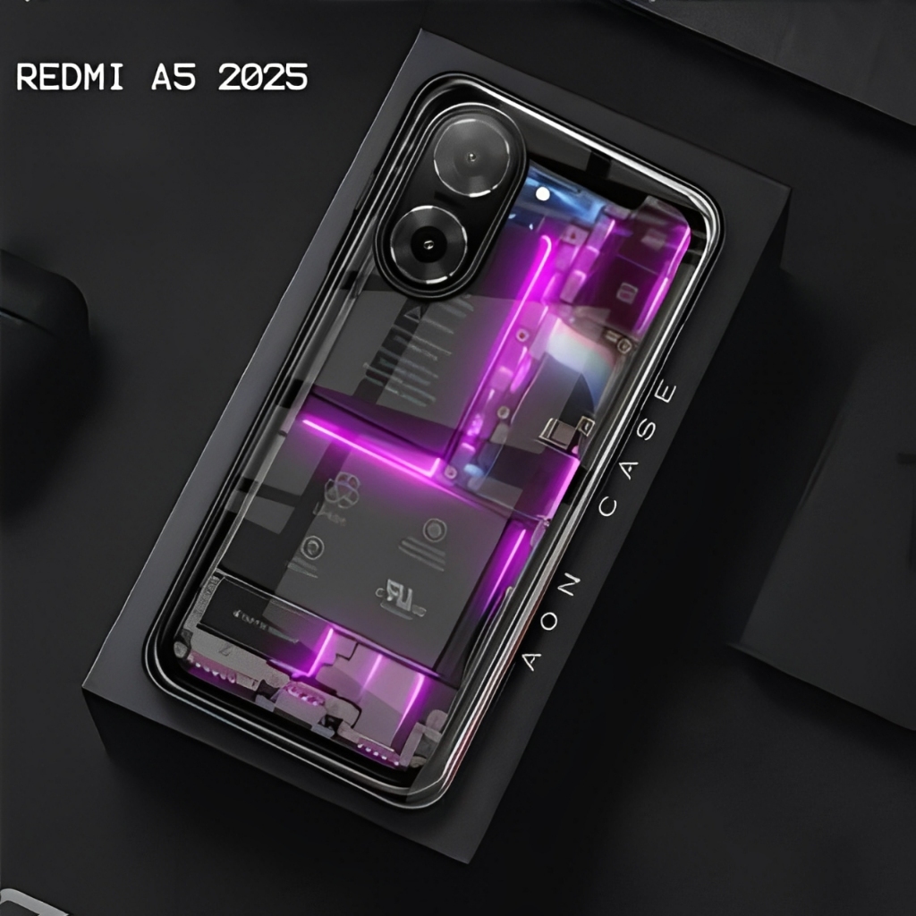 Case Glass kaca Xiaomi Redmi A5 2025 TERBARU - Softcase Glass Glossy Redmi A5 2025 BARU - case Redmi