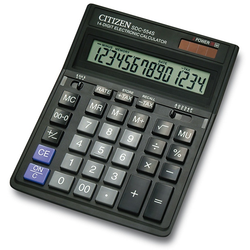 

Calculator citizen SDC 554 s 14 digit
