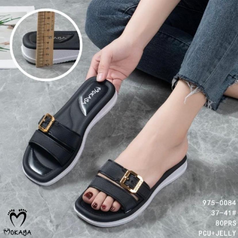 SANDAL WANITA FLAT MOREGO / SENDAL WANITA FLAT