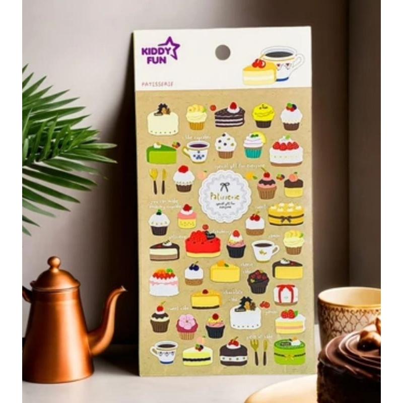 

Kiddy Fun Funny Stiker Patisserie - Mix