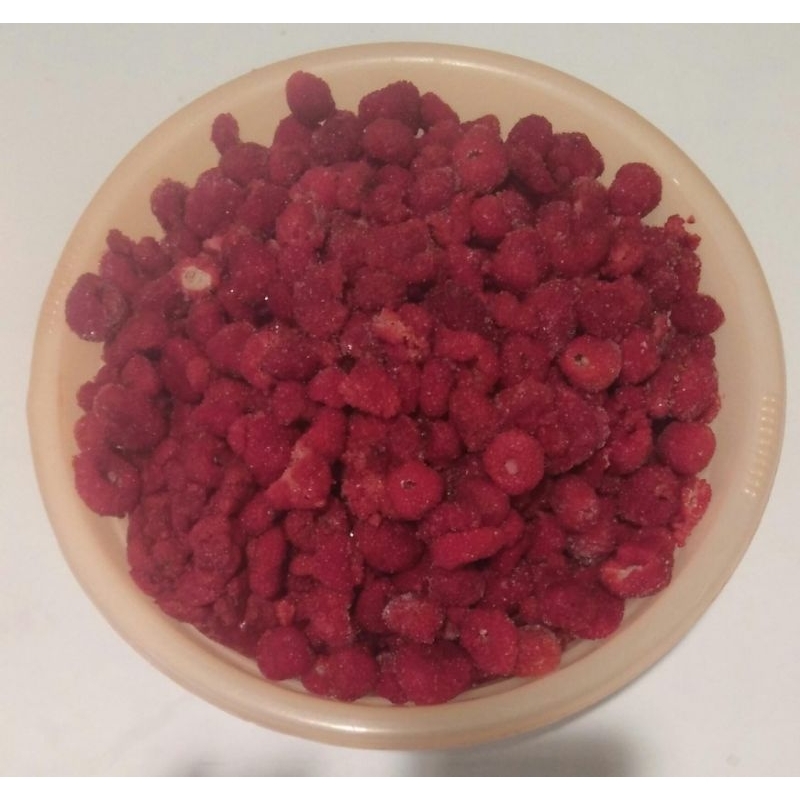 

Raspberry frozen