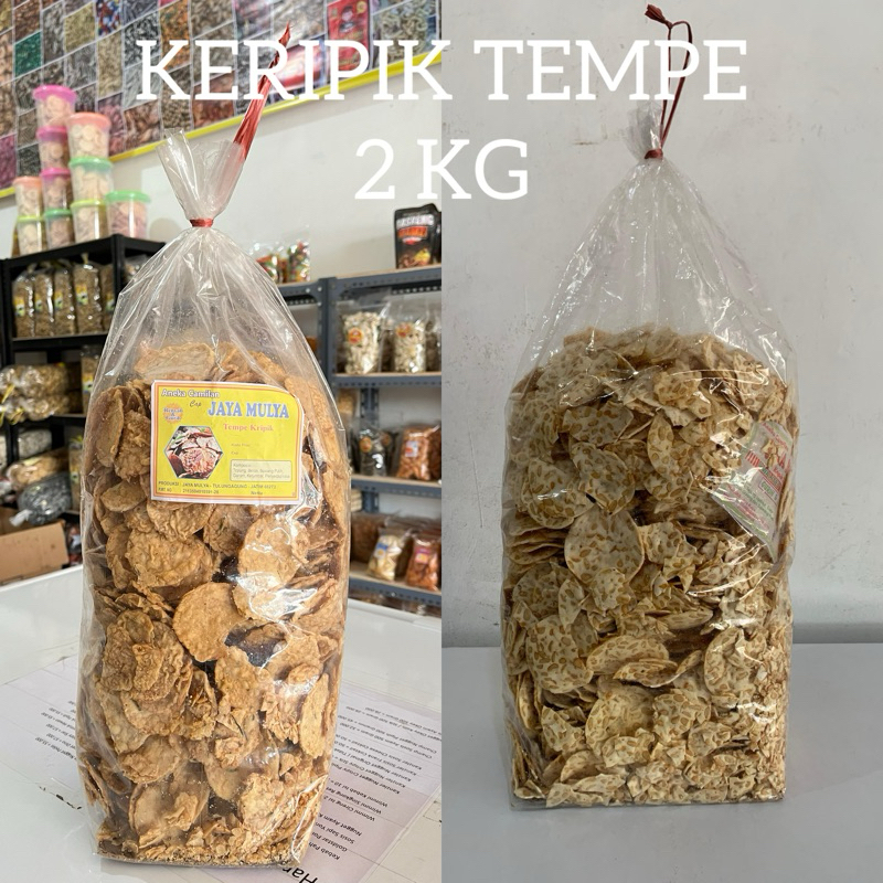 

[2 Kg] 1 Ball Keripik Tempe Sagu & Tempe Crispy (Free Bubblewarp & Kardus)