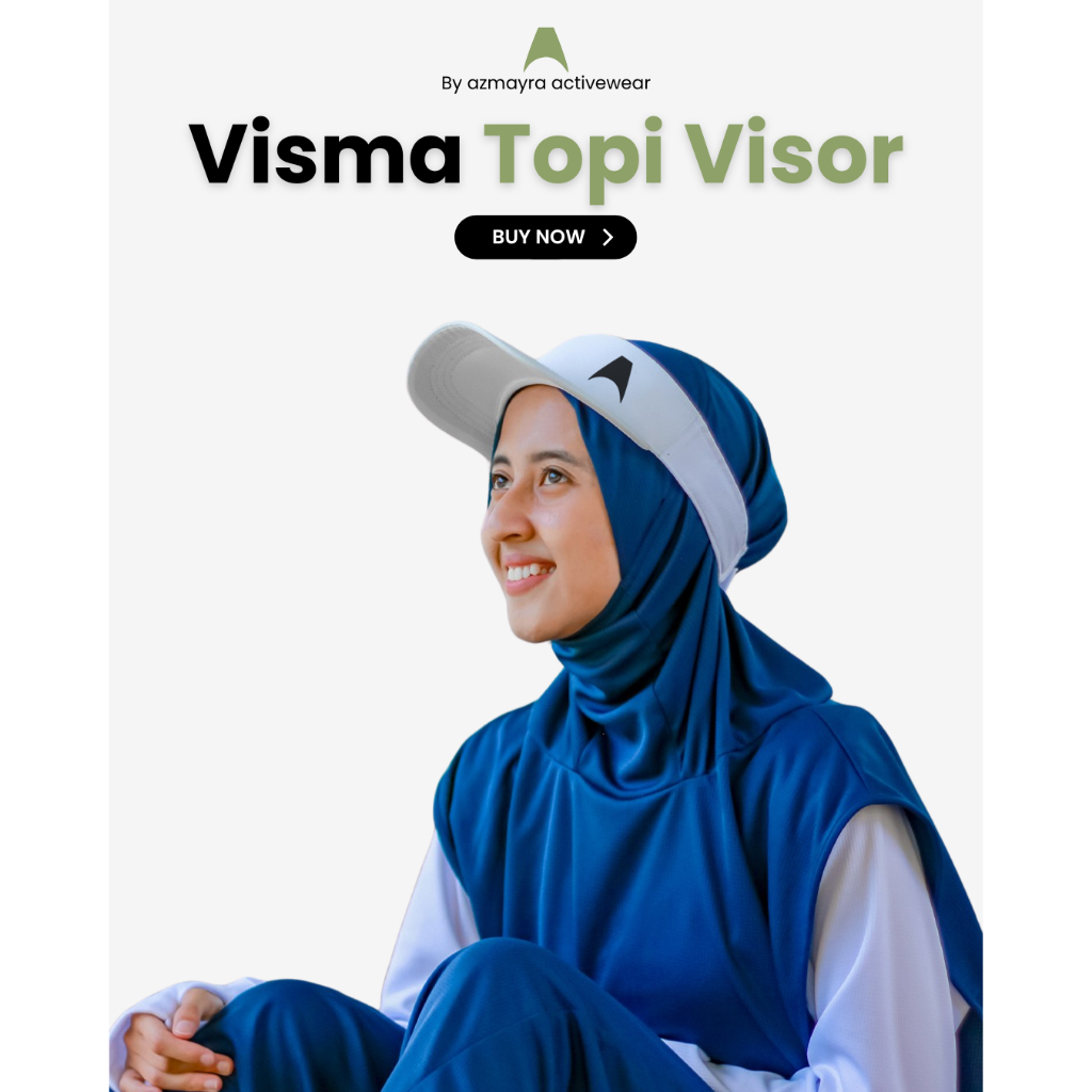 AZMAYRA Topi Visor Azma Visma