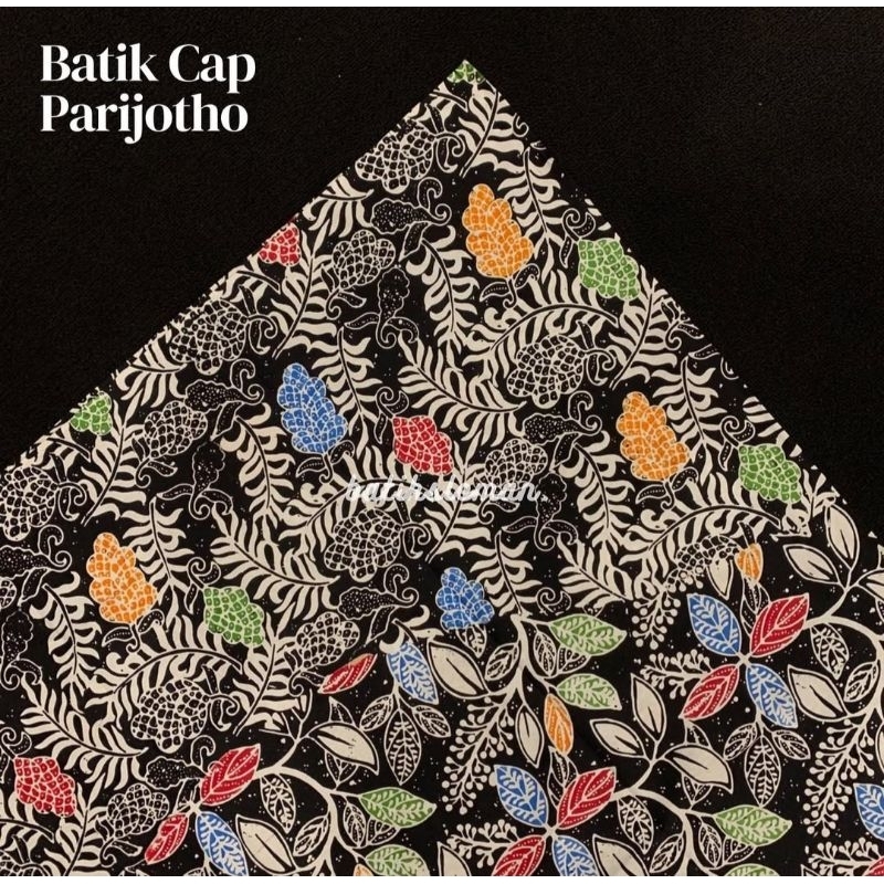 batik parijoto sleman batik cap tulis panjang kain 2 mtr
