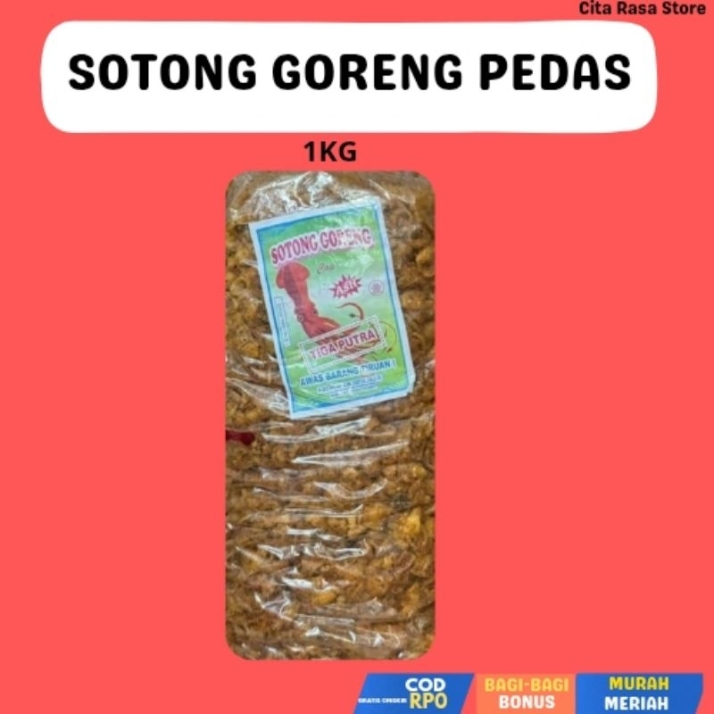

SPESIAL PROMO DISCONT !! SOTONG PEDAS 1KG / SOTONG GORENG PEDAS VIRAL