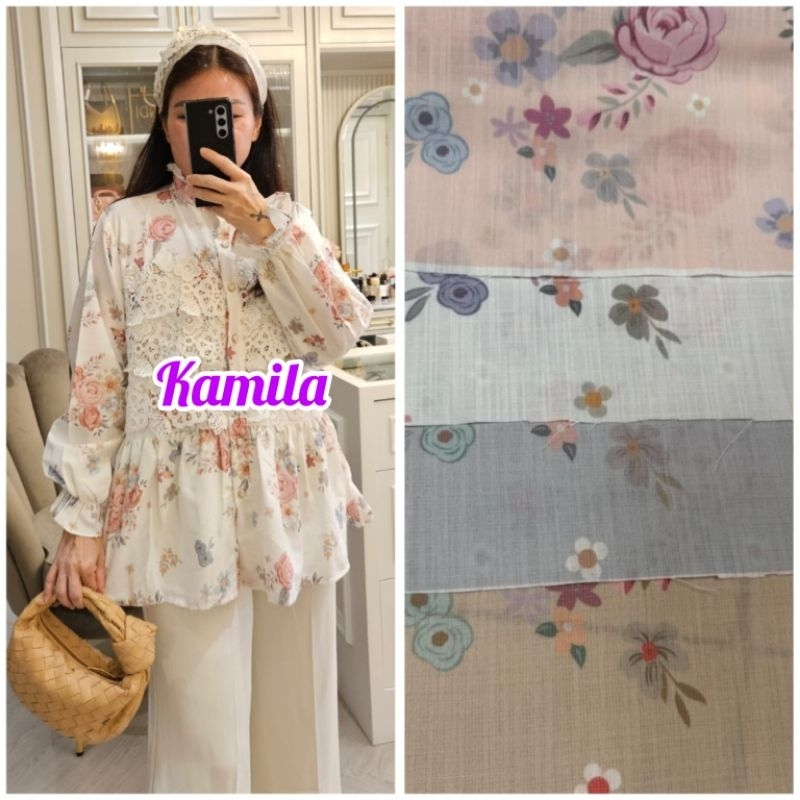 Meijiwang atasan renda dada cantik